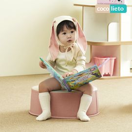 [Lieto Baby]Coco lieto Infant Table Stool Baby Round Chair _ Safety certification products, high density PU phones, nontoxic certified fabric, eco-friendly materials_ Made in KOREA